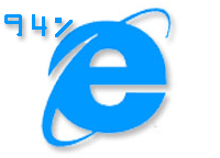 Microsoft Internet Explorer zauzima 93.9 % browser trita